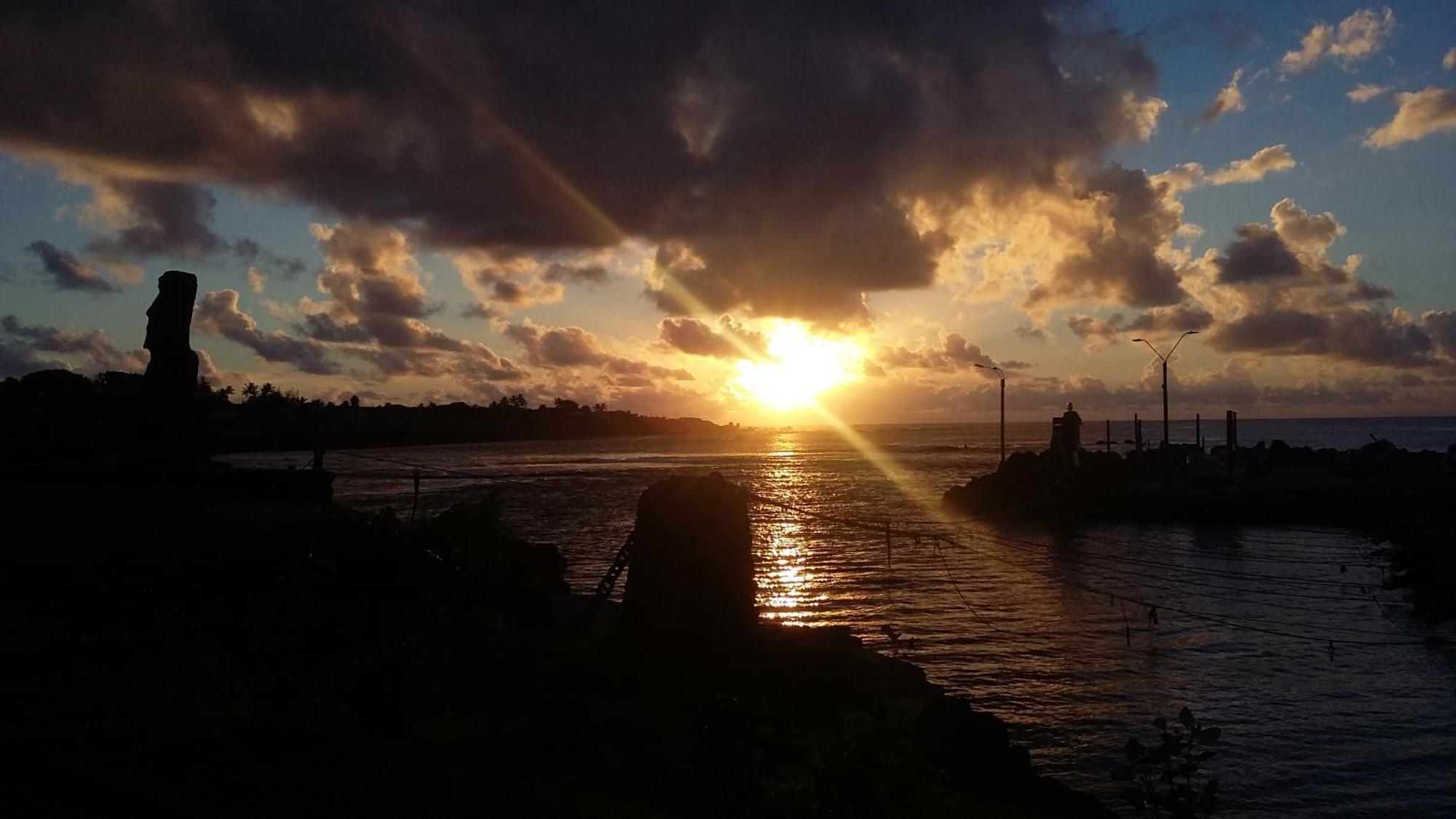 Paraiso Sunset Bungalows Hanga Roa Eksteriør billede